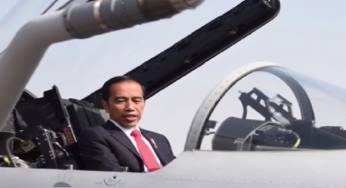 Jokowi Sebelum Ke Bangladesh Sempat Jajal Jet Tempur di Pakistan