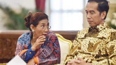 Menteri Susi Dikritik JK & Luhut Terkait Kebijakan Penenggelaman Kapal, Namun Dipuji Jokowi