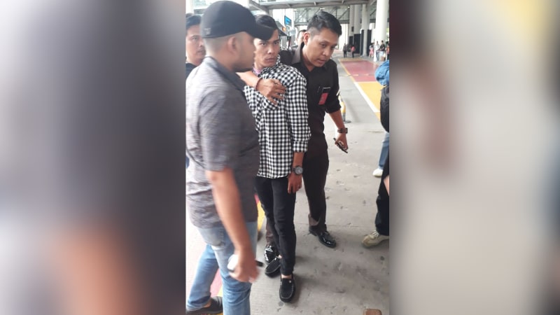 Ridwan Pembunuh Satu Keluarga Asal Medan di Aceh Tertangkap di Bandara Kualanamu