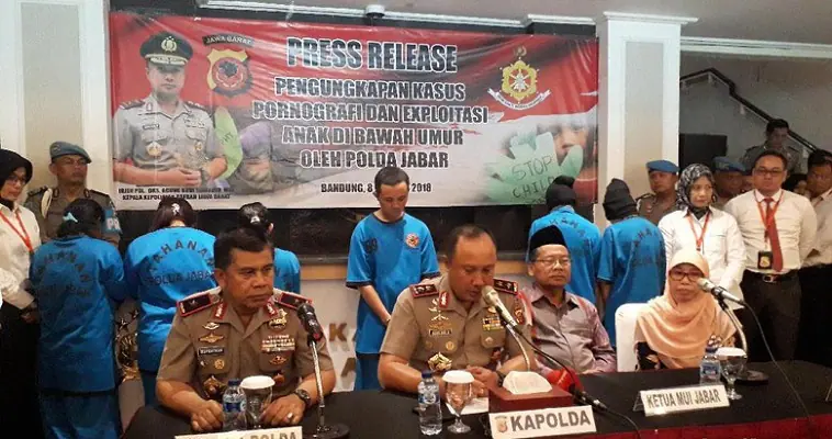 Sutradara Video Porno Bocah-Perempuan di Bandung Tertangkap