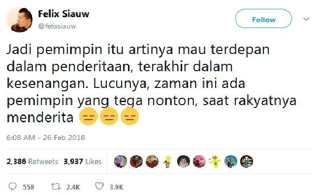 Felix Siauw Nyindir Jokowi Nonton Dilan 1990, Netizen Skak Mat Begini