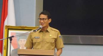 Laporan Qlue Turun, Sandi: Karena Gubernur dan Wagub Zaman Now