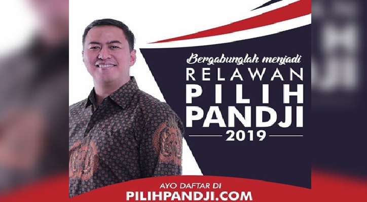 Pandji Pragiwaksono Terjun ke Politik Membuka Pendaftaran Relawan