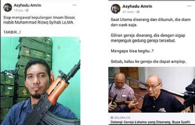 Polisi Tangkap Terduga Ujaran Kebencian ke Jokowi dan Buya Syafii