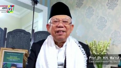 Video Ucapan Natal dari Ma'ruf Amin Dipelintir dengan Caption Berbeda