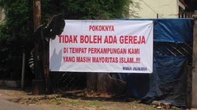Duduk Perkara Spanduk Intoleransi di Jagakarsa, Jakarta Selatan