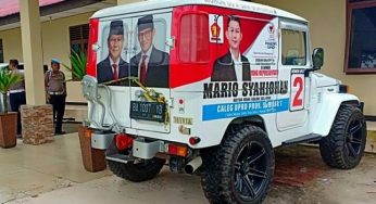 Mobil Operasional Caleg Gerindra Diamankan Lantaran Bawa Shabu