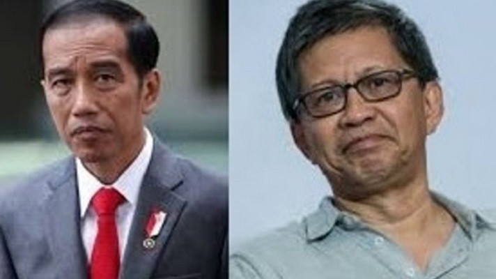 Rocky Gerung Nyinyir Jokowi Cocok Jadi Kepala Keluarga, Bukan Kepala Negara