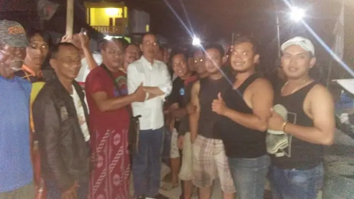 Cerita Warga Soal Jokowi Cek Kondisi Nelayan Tengah Malam Tanpa Dikawal