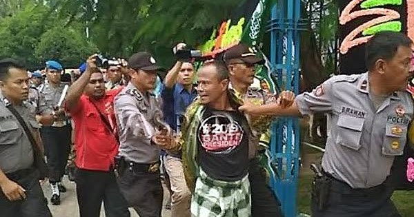 Ditangkap Polisi, Ini Wajah 8 Anggota FPI Pendukung Prabowo yang Bikin Kisruh Acara NU