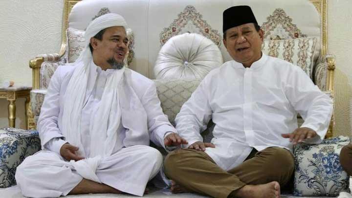 Jika Menang Pilpres, Prabowo Sebut Saya Akan Kirim Pesawat Jemput Rizieq Syihab