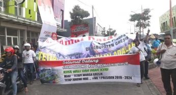 Video Rombongan Prabowo yang Dikawal FPI Ricuh dengan Pendukung Jokowi di Gersik