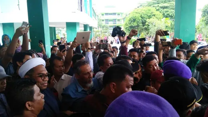 Aliansi Mahasiswa UINSU Usir Ngabalin Saat Sampaikan Kuliah Umum
