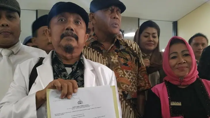 Eggi Sudjana Laporkan Agum Gumelar ke Bareskrim Polri