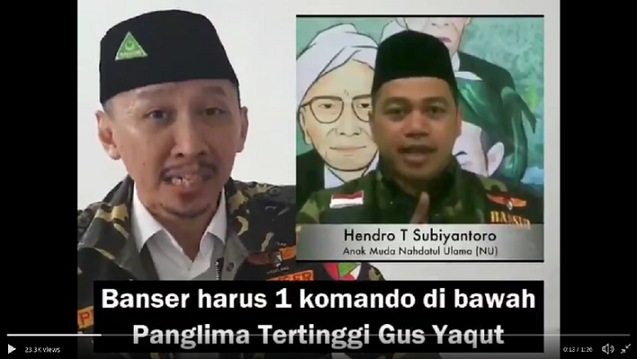 Peringatkan Kader Banser Abal-abal, Abu Janda: Hormati Kiai Sepuh
