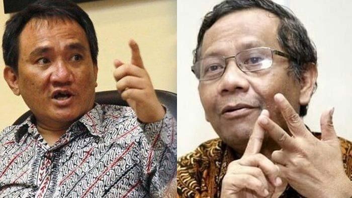 Terlibat Kasus Narkoba Andi Arief Ancam Gugat Gelar Profesor 'Sok Tahu' Mahfud MD
