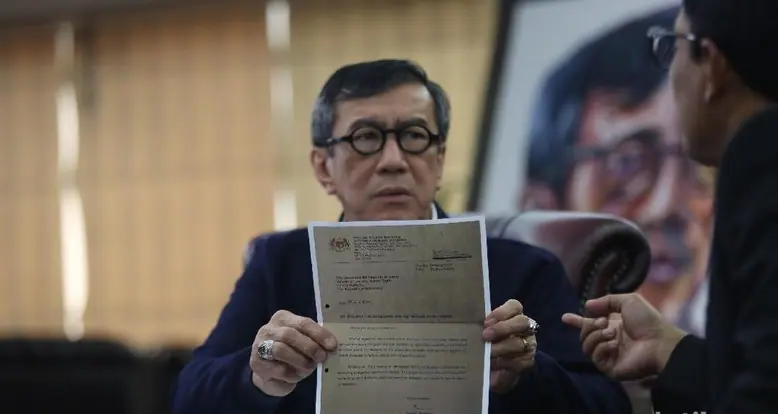 Video Menteri Yasonna Blak-blakan Bicara Lobi-lobi Bebaskan Siti Aisyah