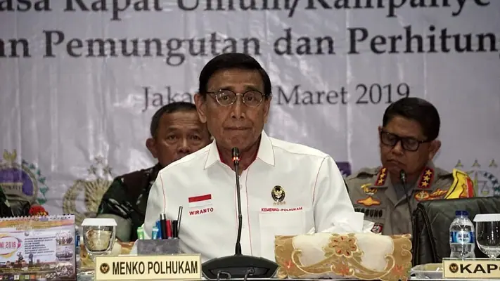 Wiranto Sebut Penyebaran Hoaks Jelang Pemilu Itu Terorisme