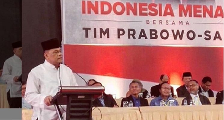 Gatot Nurmantyo Ungkap Kekecewaan Soal TNI di Acara Pidato Prabowo