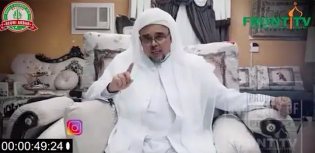 Habib Rizieq Perintahkan Kepung Bawaslu dan KPU, Tetapkan Prabowo Pemenang Pilpres!