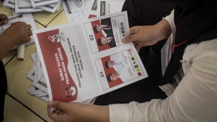 Heboh Video Surat Suara di Malaysia Sudah Tercoblos Jokowi-Ma'ruf