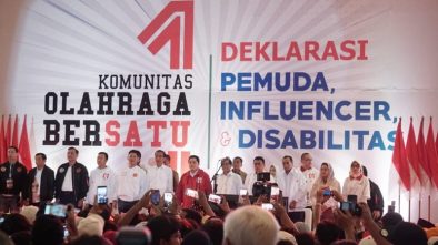 Jokowi: Ibu Pertiwi Sedang Mendulang Prestasi, Jangan Bilang Diperkosa