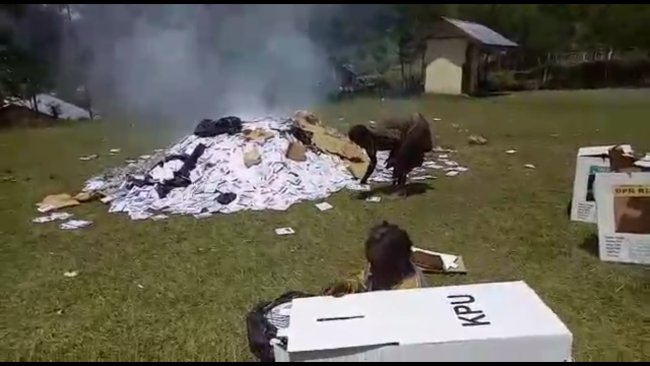 Pro Prabowo Unggah Video Surat Dibakar di Papua, Ini Penjelasan Kapolres Puncak Jaya