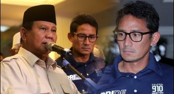 Raut Lesu Sandiaga Uno, Tak Ingin ‘Tercebur’ Narasi Prabowo Menang