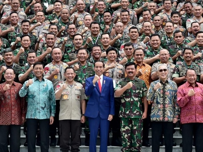 Soal AKP Sulman, Jokowi: Sudah Sering Saya Sampaikan, Polri Harus Netral!
