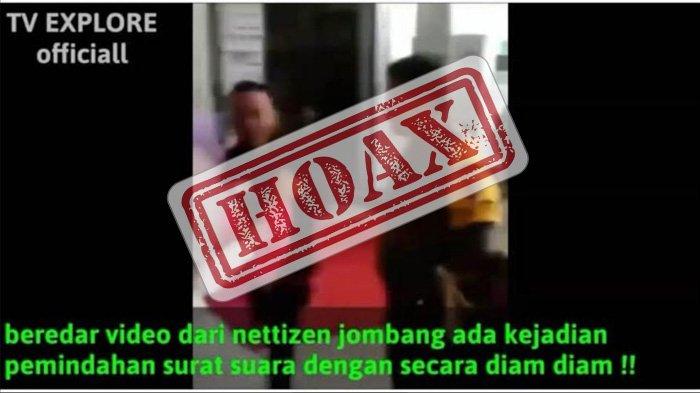Viral Video Emak-emak yang Labrak Kantor KPU Jombang, Polisi: Itu Video Hoaks