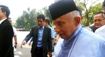 Amien Rais Penuhi Panggilan Polisi untuk Diperiksa soal Kasus Makar Eggi Sudjana