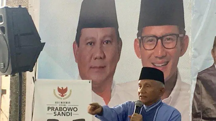 Amien Rais dan Wajah Muram Istana Kertanegara Terkait 'People Power'