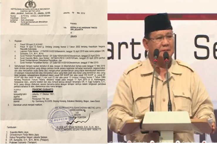 BPN Sebut Ucapan Prabowo Sebagai Capres Tak Bisa Dipidana