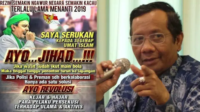 Ditantang Gelar Pertemuan dengan UAS dan Rizieq, Mahfud: Saya Akan Ke Petamburan