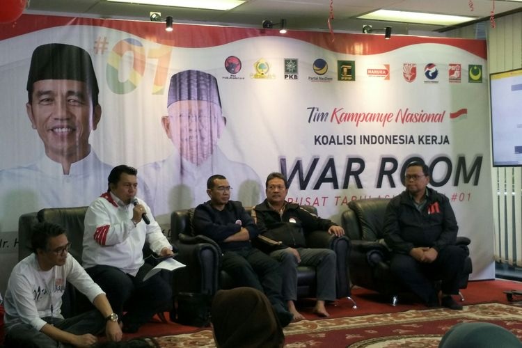 Jokowi-Maruf Amin Menang 80 Juta Suara di Real Count Internal, TKN: Pertandingan Sudah Selesai