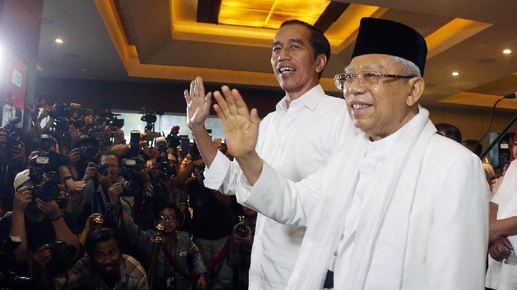 KPU Tetapkan Jokowi-Ma'ruf Amin Sebagai Pemenang Pilpres 2019