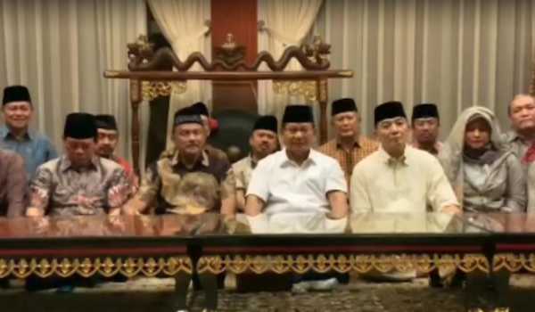KPU Umumkan Jokowi Sebagai Pemenang, Prabowo Sebut Hak Rakyat Diperkosa
