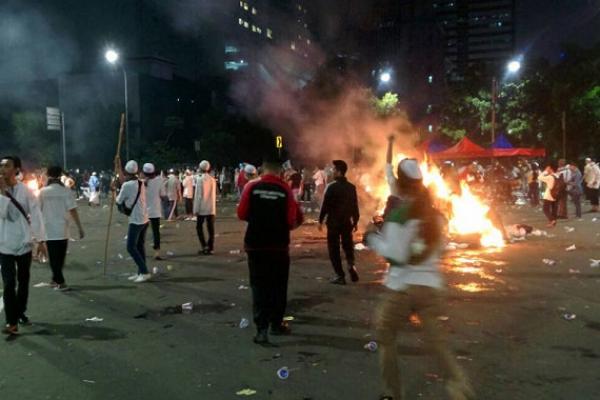 Polisi Sebut Aksi Demo di Bawaslu Berbuntut Kericuhan karena Ulah Provokator