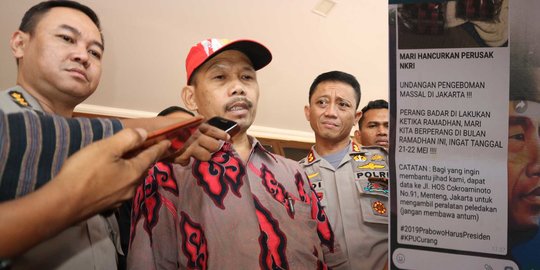 Polisi Tangkap AS Ancam Bom Jakarta Karena Prabowo Harus Jadi Presiden Ternyata Guru Agama