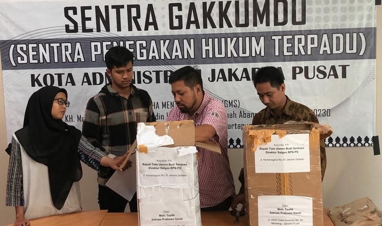 Ribuan Form C1 Untungkan Prabowo-Sandiaga Diamankan dari Mobil di Menteng