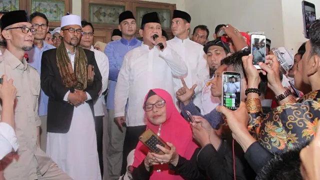 Saat Prabowo-Sandi Rayakan Kemenangannya di Provinsi Aceh