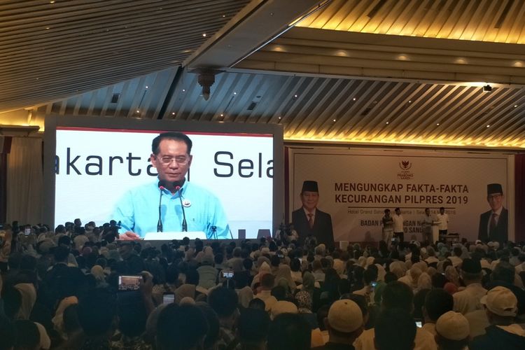 TKN Bandingkan Klaim BPN Prabowo-Sandiaga Unggul 54,24% dengan Situng KPU