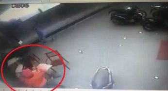 Video CCTV Detik-detik Mahasiswa Universitas Telkom Bandung Dibacok Geng Motor
