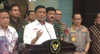 Wiranto Meminta Pangdam dan Kapolda Mengajak Masyarakat Tak Ke Jakarta Pada 22 Mei 2019