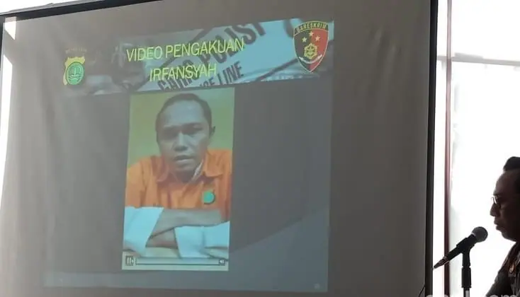 Pengakuan Irfansyah akan Dijamin Keluarganya Jika Eksekusi Yunarto