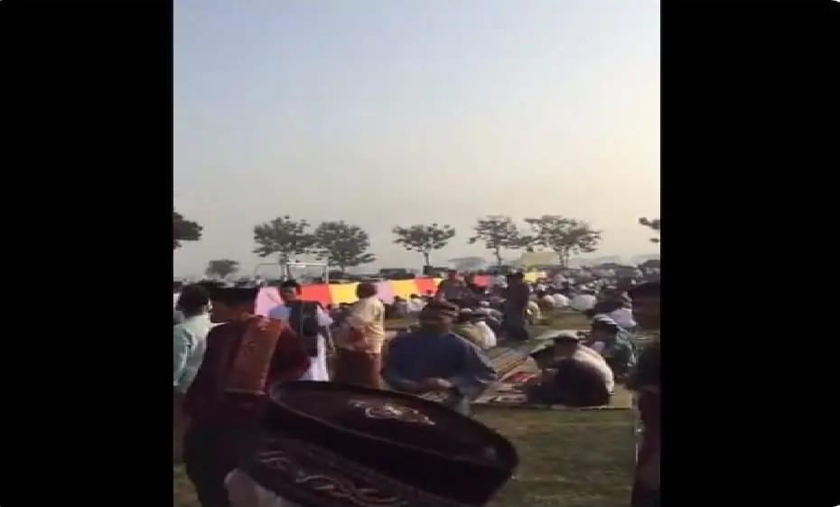 Viral Video Khotbah Salat Id Berisi Pesan Politik, Jemaah Bubar