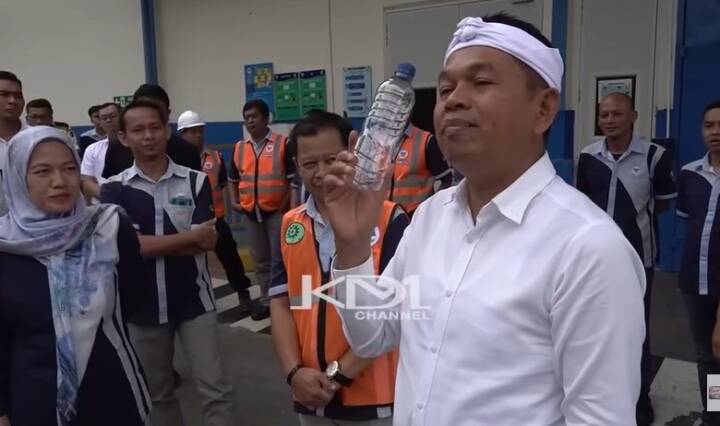 KDM Geram saat Sidak Pabrik AQUA, Warga sekitar Kekurangan Air Bersih