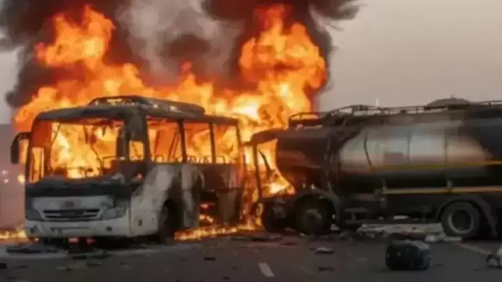 Bus Umrah India di Madinah Hangus Terbakar, 45 Meninggal Dunia