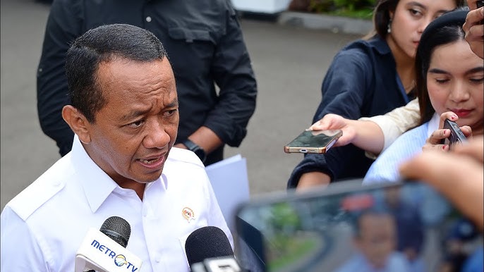 Menteri ESDM Bahlil Lahadalia Cabut Izin Pertambangan Kantornya di Jakarta