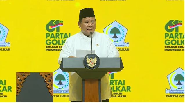 Prabowo Sebut Tingginya Biaya Politik di Indonesia yang Dinilai Korupsi